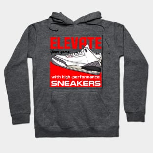 AJ 3 Retro White Cement Shoes Hoodie